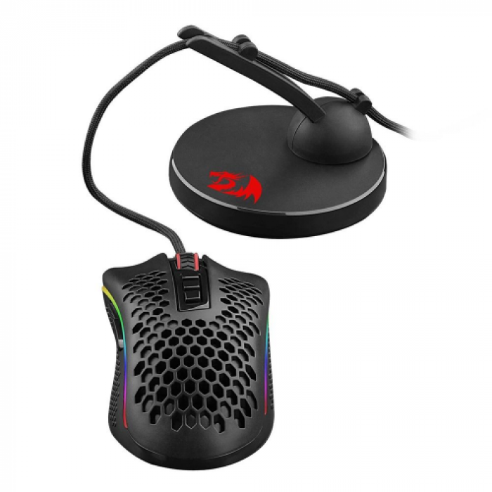 Suport cablu mouse Redragon MA301, Black
