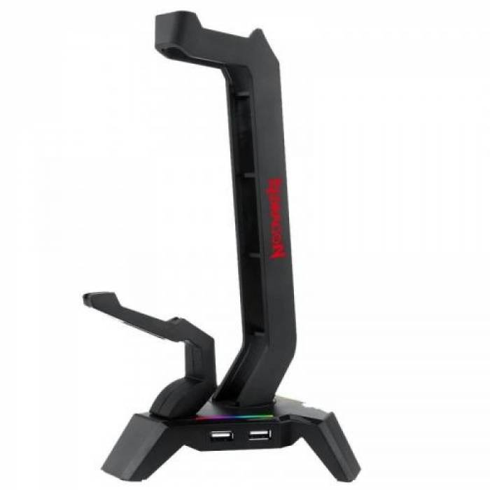 Suport casti Redragon Scepter Elite RGB, Black