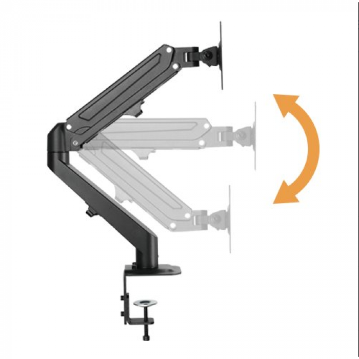 Suport monitor Blackmount MNT25-1, 17-27 inch, Black