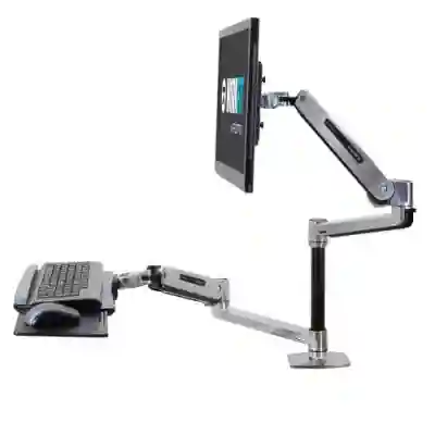 Suport monitor Ergotron WorkFit-LX, 42inch, Grey