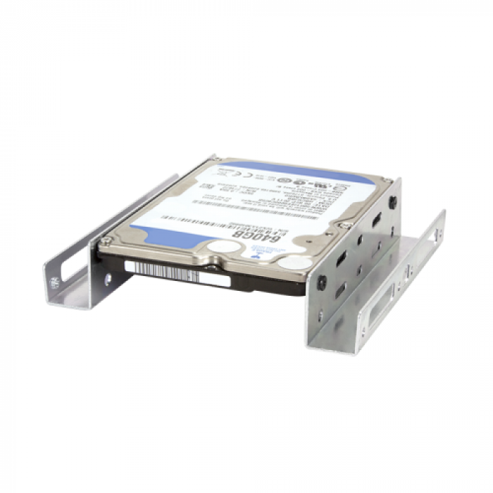 Suport montare HDD LogiLink AD0009, 2.5inch in bay de 3.5inch, 2xHDD