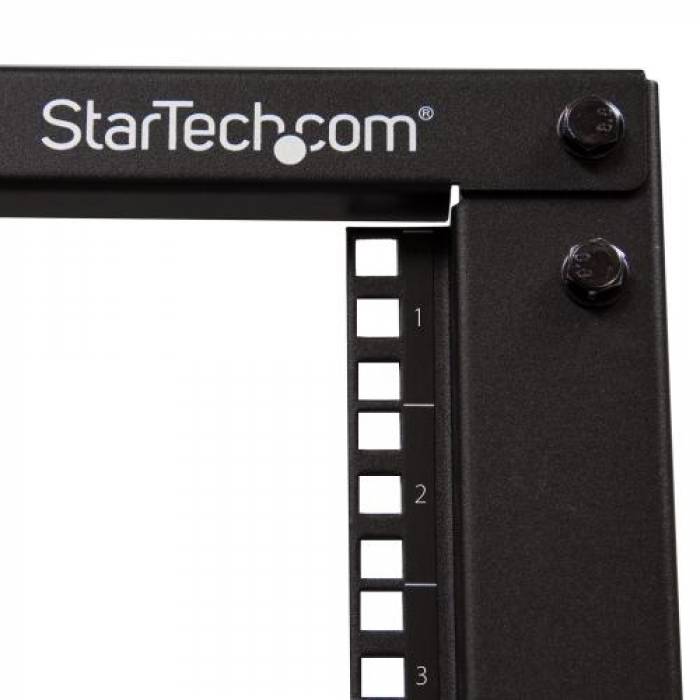 Suport rack Startech 4POSTRACK15U, 15U, Black