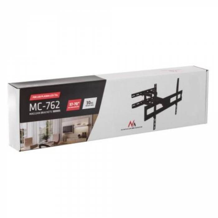 Suport TV Maclean MC-762, 37-70inch, Black