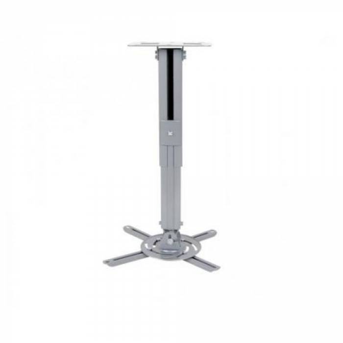 Suport videoproiector Serioux PJM38-62, 38-62cm, Silver