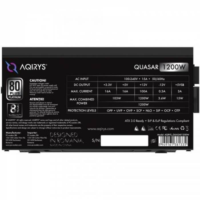 Sursa AQIRYS Quasar, 1200W