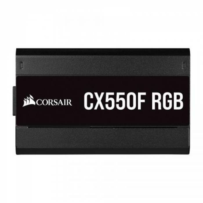 Sursa Corsair CXF Series CX550F RGB Black, 550W