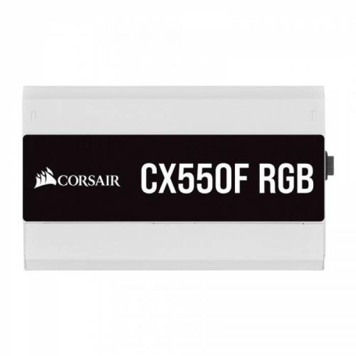 Sursa Corsair CXF Series CX550F RGB White, 550W