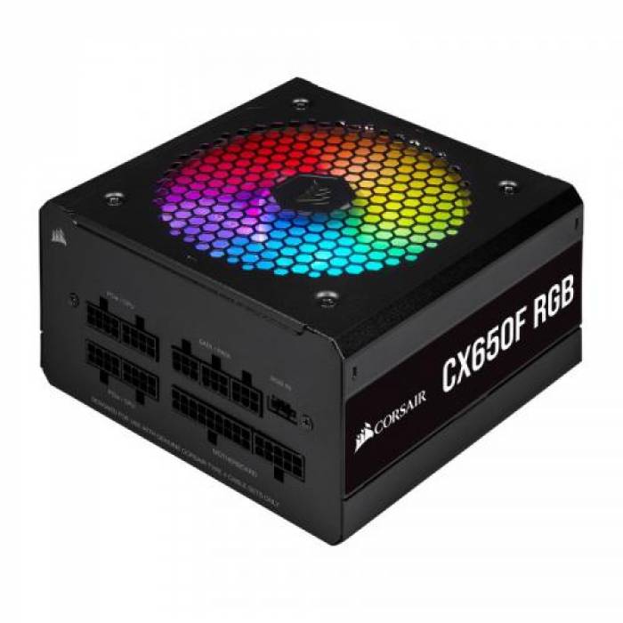 Sursa Corsair CXF Series CX650F RGB Black, 650W