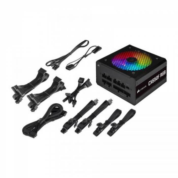 Sursa Corsair CXF Series CX650F RGB Black, 650W