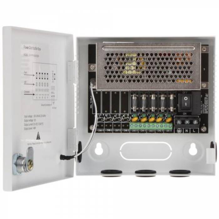 Sursa de alimentare Dahua PFM340-5CH, 12V, 4A