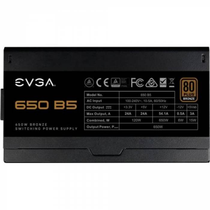 Sursa EVGA 650 B5, 650W