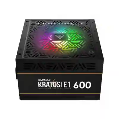 Sursa Gamdias Kratos E1 RGB, 600W