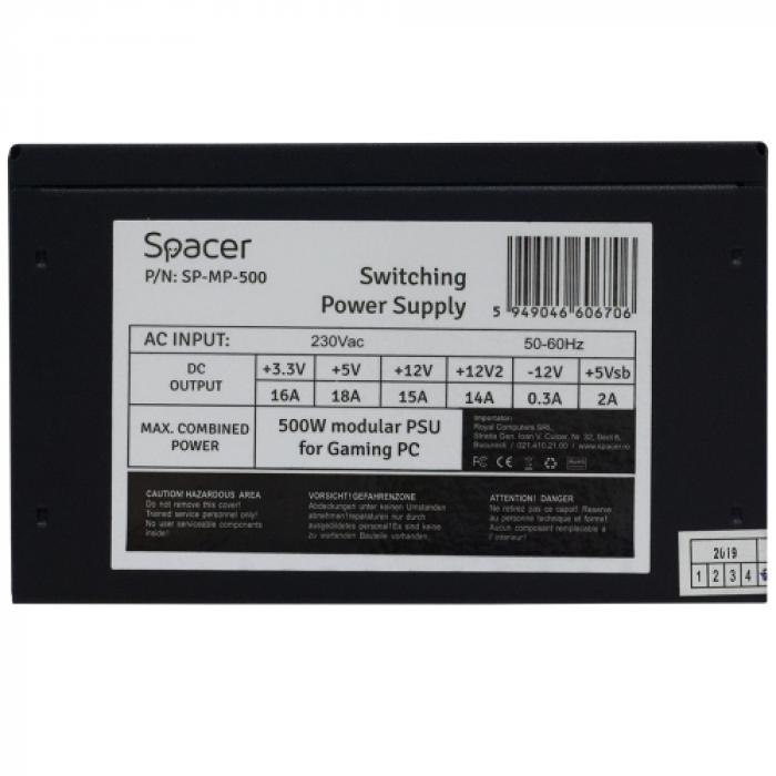 Sursa Spacer SP-MP-500, 500 W