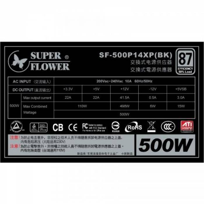 Sursa Super Flower SF-500P14XP(BK), 500W