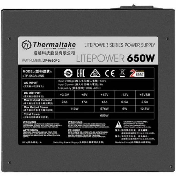 Sursa Thermaltake Litepower GEN2, 650W