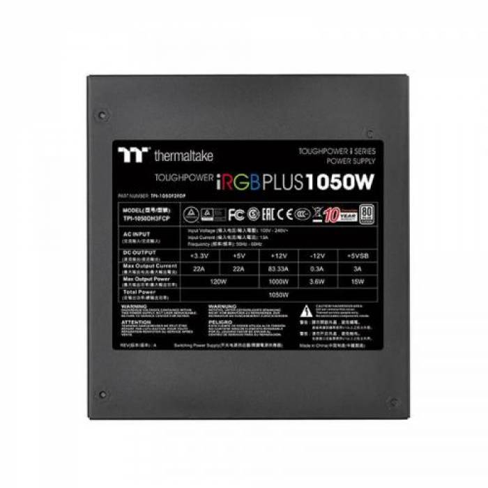 Sursa Thermaltake Toughpower I RGB, 1050W