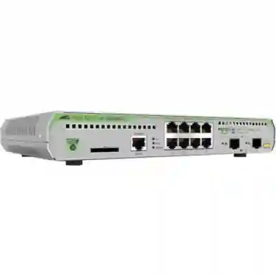 Switch Allied Telesis AT-GS970M/10-50, 8 porturi, PoE