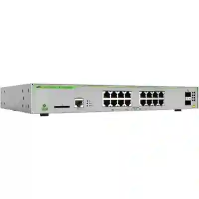 Switch Allied Telesis AT-GS970M/18-50, 16 porturi