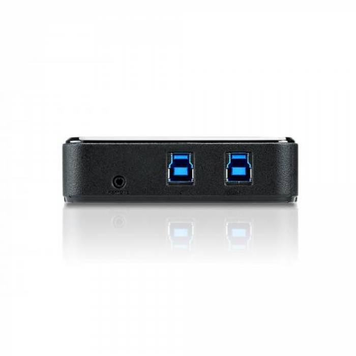 Switch ATEN US234-AT, 4x USB 3.0, 2x USB-B female, Black