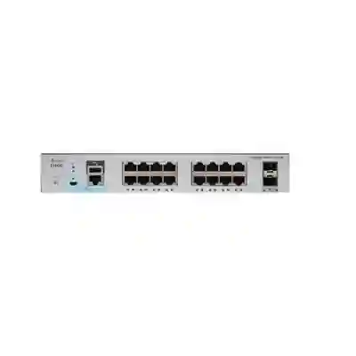 Switch Cisco C1000-16T-2G-L, 16 porturi
