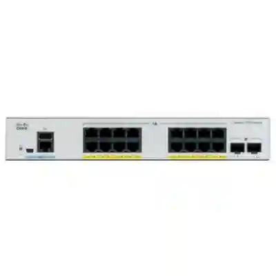 Switch Cisco C1000-16T-E-2G-L, 16 porturi