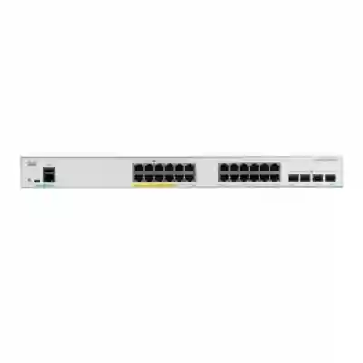 Switch Cisco C1000-24T-4X-L, 24 porturi, PoE