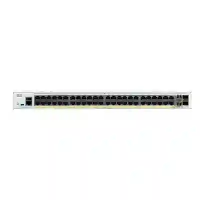 Switch Cisco C1000-48P-4G-L, 48 porturi, PoE