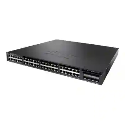 Switch Cisco Catalyst 3650, 48 porturi, PoE