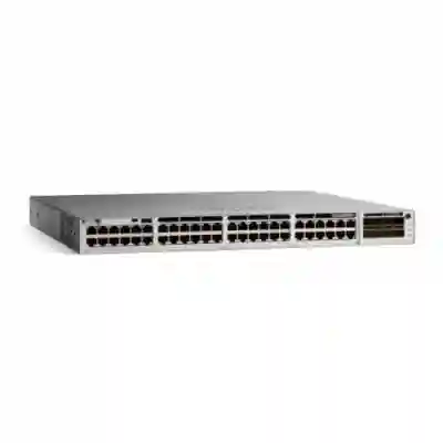 Switch Cisco Catalyst 9300-48T-E, 48 porturi, PoE