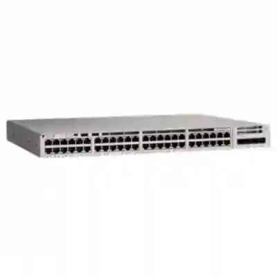 Switch Cisco Catalyst 9300 C9300-48S-E, 48 porturi, PoE