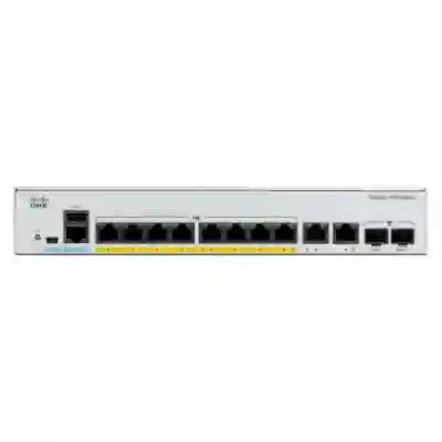 Switch Cisco Catalyst C1000-8P-E-2G-L, 8 Porturi PoE