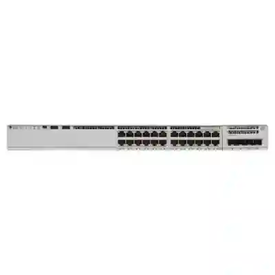 Switch Cisco Catalyst C9200-24P-A, 24 porturi, PoE+