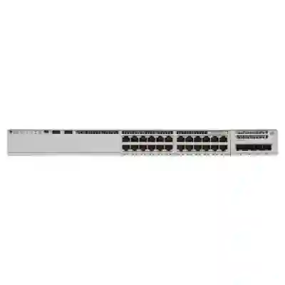 Switch Cisco Catalyst C9200-24PB-A, 24 porturi, PoE+