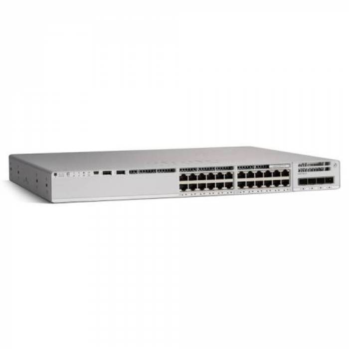 Switch Cisco Catalyst C9200-24PXG-A, 24 Porturi PoE+