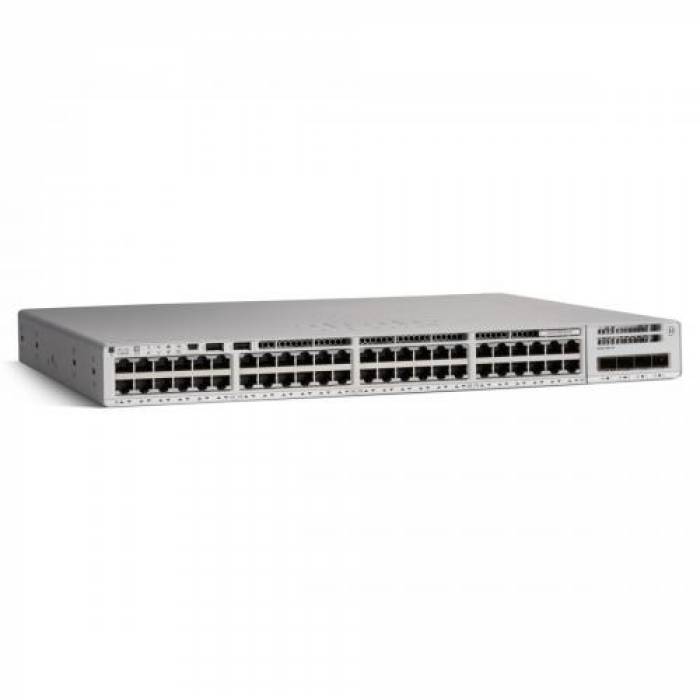 Switch Cisco Catalyst C9200-48PL-E, 48 porturi, PoE