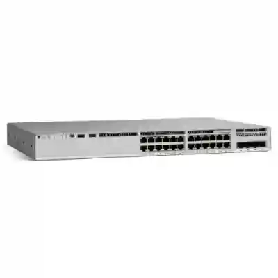 Switch Cisco Catalyst C9200L-24P-4G-A, 24 porturi, PoE