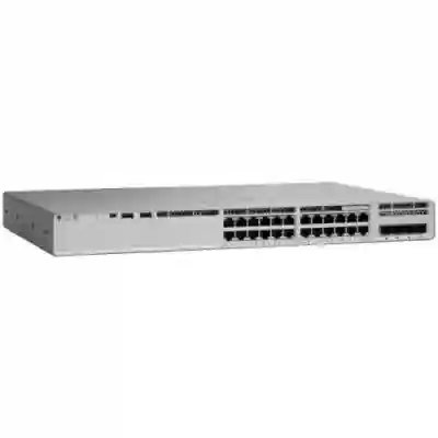 Switch Cisco Catalyst C9200L-24PXG-2Y-E, 24 porturi