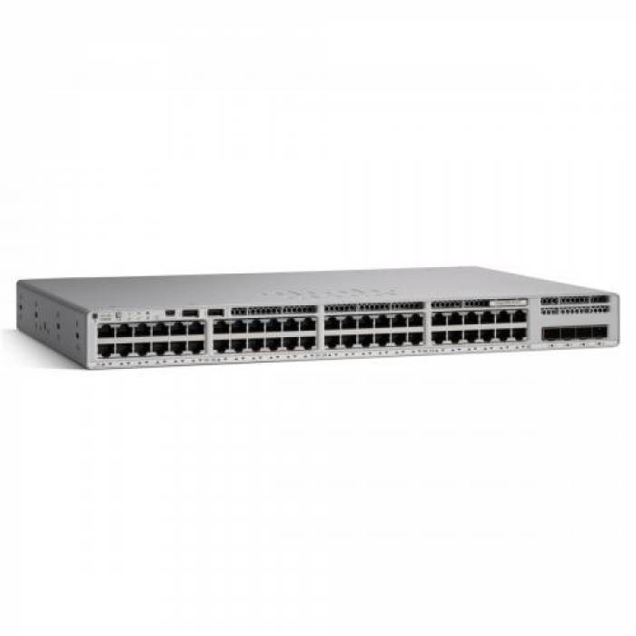 Switch Cisco Catalyst C9200L-48T-4G-A, 48 porturi