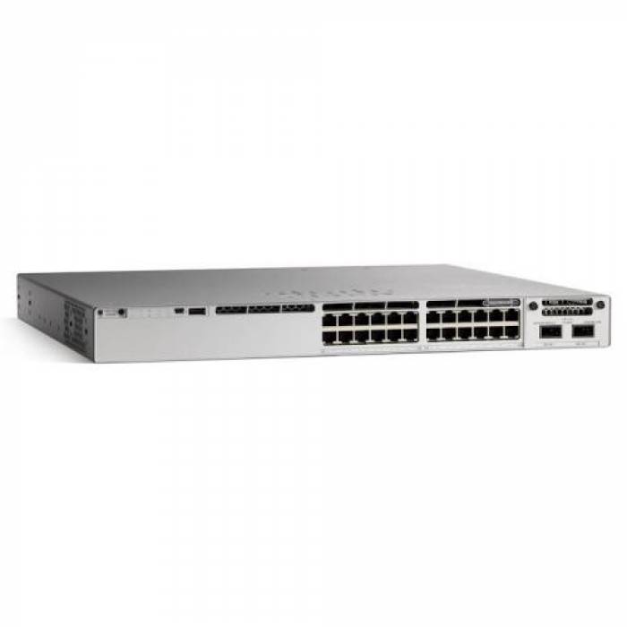 Switch Cisco Catalyst C9300-24H-E, 24 Porturi, UPoE+