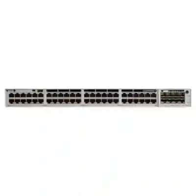 Switch Cisco Catalyst C9300-48U-E, 48 porturi, PoE