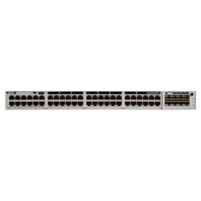 Switch Cisco Catalyst C9300-48U-E, 48 porturi, PoE