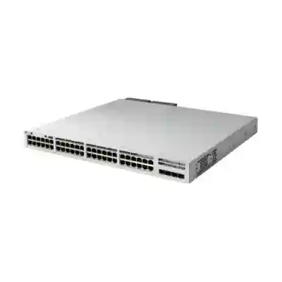 Switch Cisco Catalyst C9300L-48P-4X-E, 48 Porturi PoE
