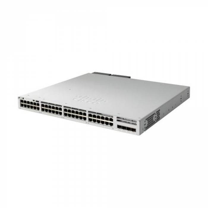 Switch Cisco Catalyst C9300L-48P-4X-E, 48 Porturi PoE