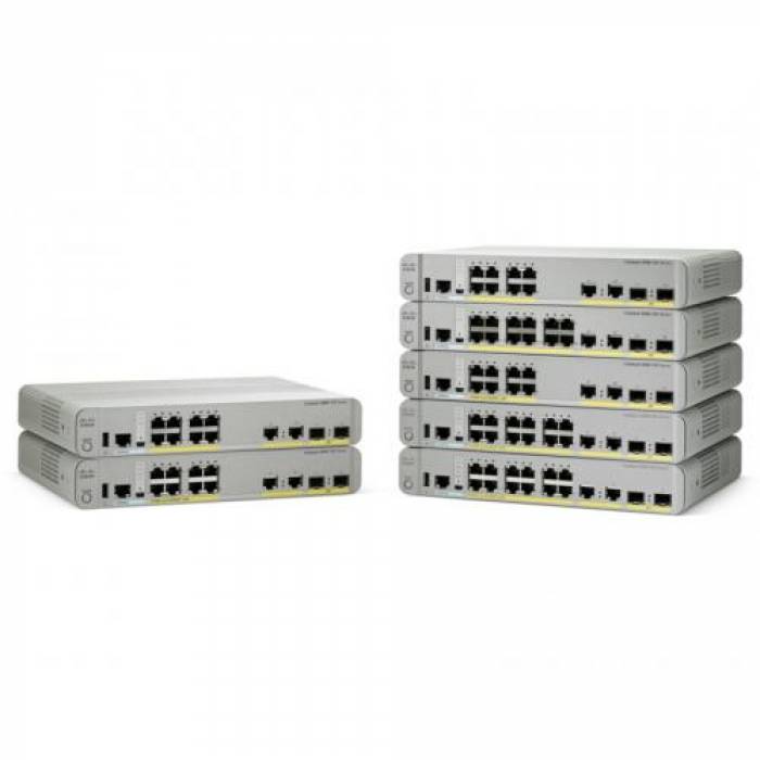 Switch Cisco Catalyst WS-C2960CX-8PC-L, 8 porturi, PoE