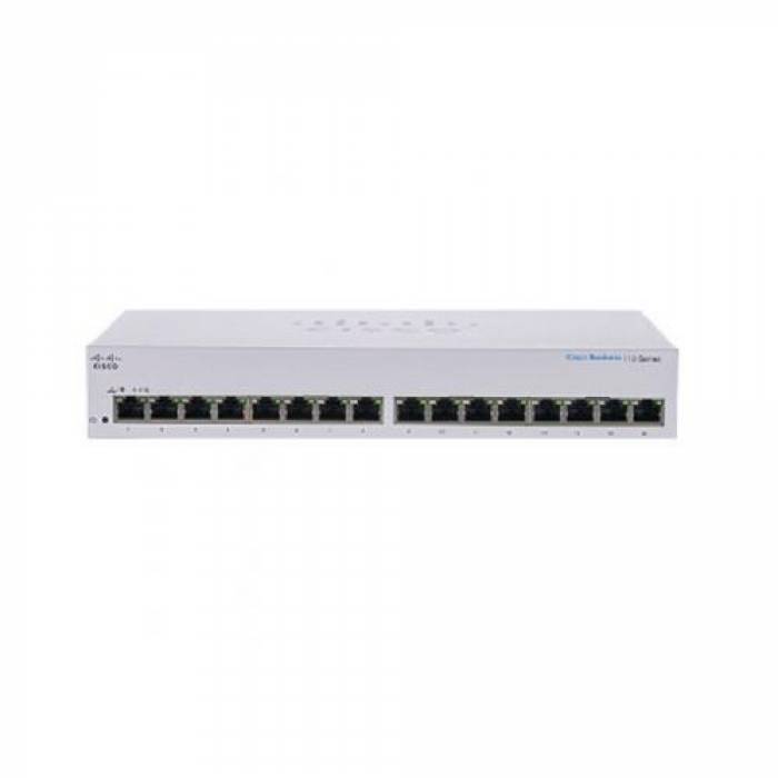 Switch Cisco CBS110-16T, 16 porturi