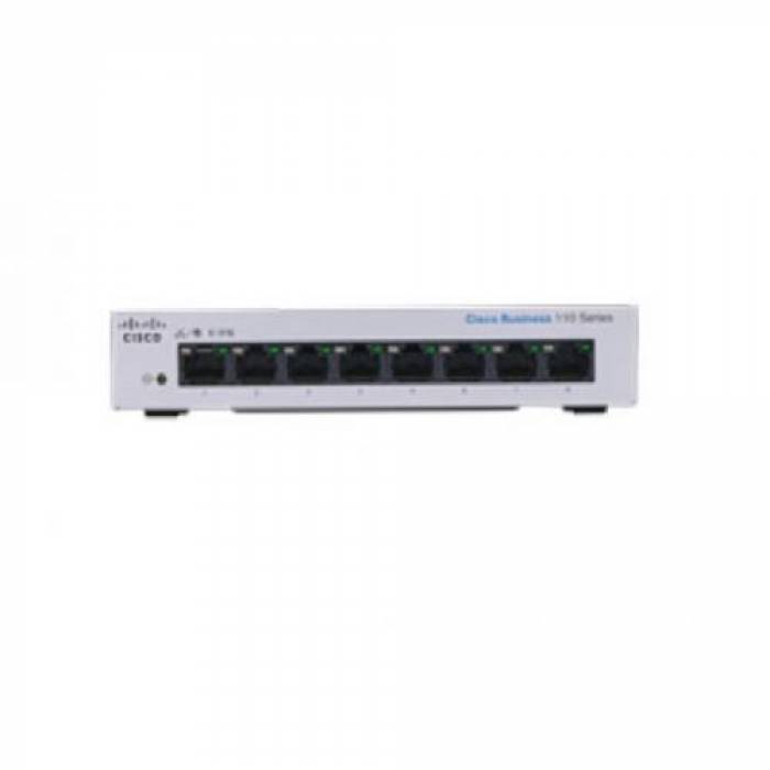 Switch Cisco CBS110-8T-D, 8 porturi