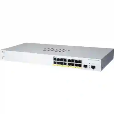 Switch Cisco CBS220-16P-2G, 16 porturi