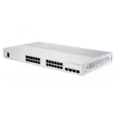 Switch Cisco CBS220-24P-4G, 24 porturi, POE