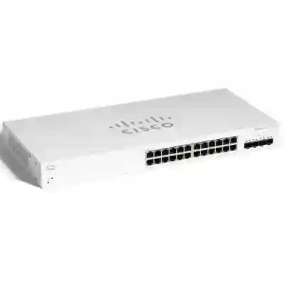 Switch Cisco CBS220-24T-4X, 24 porturi