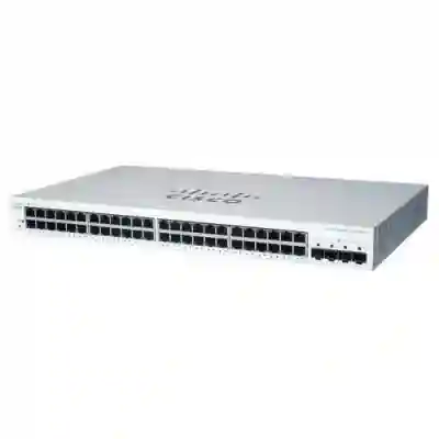 Switch Cisco CBS220-48P-4X, 48 porturi